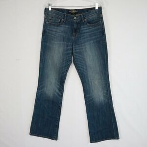 Lucky Brand Jeans Womens 8/29 Sweet 'N Low Boot Cut 5-Pocket Stretch Denim Blue